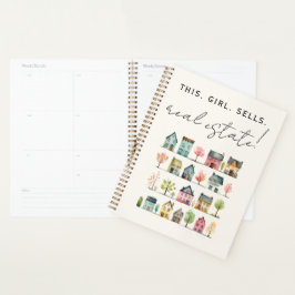 Dit meisje verkoopt onroerend goed planner