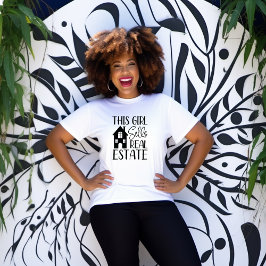 Dit Meisje Verkoopt Vastgoed Tshirt