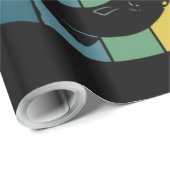 Dit meisje Vist met haar vader Vintage Cadeaupapier (Rol Hoek)