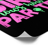 Dit Meisje Weet Hoe Te Par - Funny Lets Party Golf Poster (Hoek)