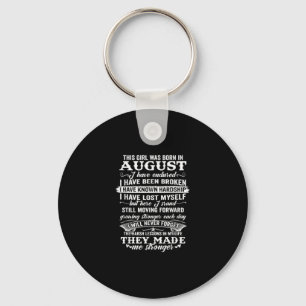 Dit meisje werd geboren in augustus 2010. sleutelhanger