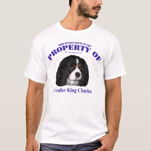 Dit menselijk bezit van Cavalier King Charles T-shirt