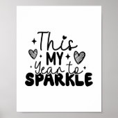 Dit mijn jaar om te beginnen poster (Voorkant)