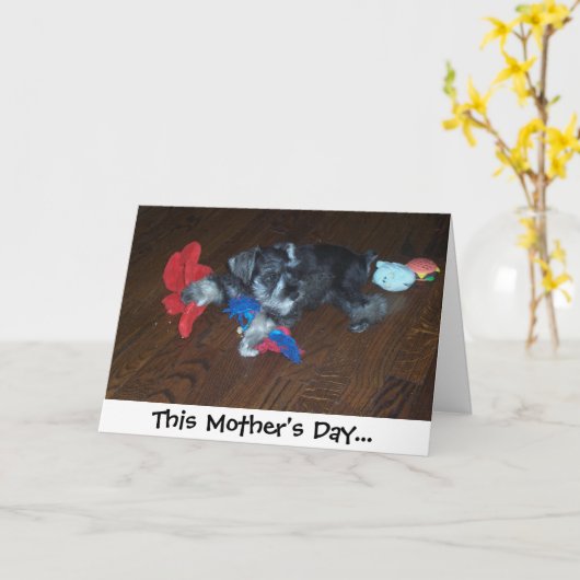 Dit Moederdag… Kaart (Gele Bloem)