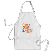 Dit moet de plaats zijn standaard schort (Voorkant)