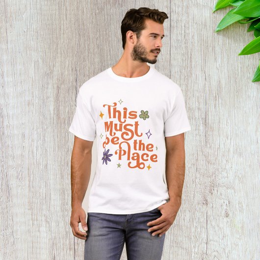 Dit moet de plaats zijn t-shirt