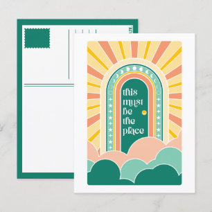 Dit moet de retro deur zijn briefkaart