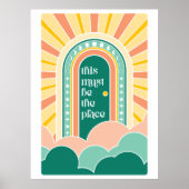 Dit moet de retro deur zijn poster (Voorkant)