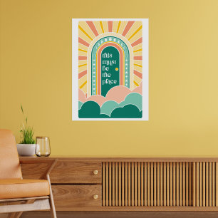 Dit moet de retro deur zijn poster