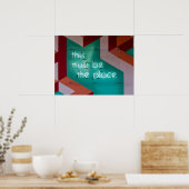 Dit moet de Typografische Tekst van Word van het A Poster (Keuken)