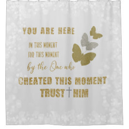 Dit moment citaat douchegordijn