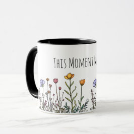 "Dit moment doet ertoe" Mindfulness keramische Mok