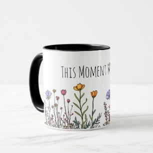 "Dit moment doet ertoe" Mindfulness keramische Mok