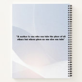 Dit Notitieboek bewijst je moeder de coolste in de (Achterkant)