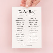 Dit of dat spel Kaart