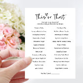 Dit of dat spel Kaart