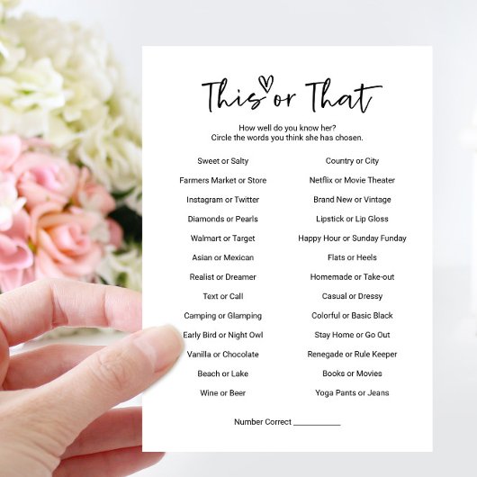 Dit of dat spel Kaart