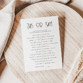 Dit of dat spel Kaart