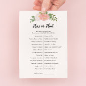 Dit of dat spel Kaart