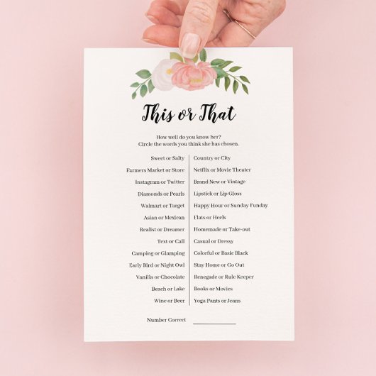 Dit of dat spel Kaart