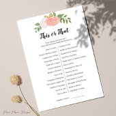 Dit of dat spel Kaart