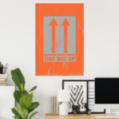 Dit onderliggend teken poster (Thuiskantoor)