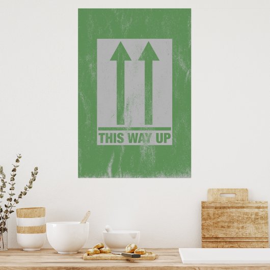 Dit onderliggend teken poster (Keuken)