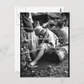 Dit onopgeloste Japanse gevangene_War Afbeelding Briefkaart (Voorkant / Achterkant)