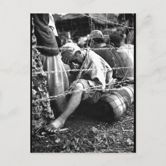 Dit onopgeloste Japanse gevangene_War Afbeelding Briefkaart (Voorkant)