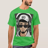 Dit ontwerp combineert humor met een gaming thema  t-shirt (Voorkant)