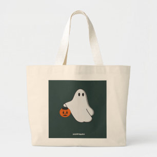 Dit ontwerp is perfect voor Halloween-liefhebbers Grote Tote Bag