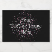 Dit ontwerp sparkling wijnetiket (Enkel label)