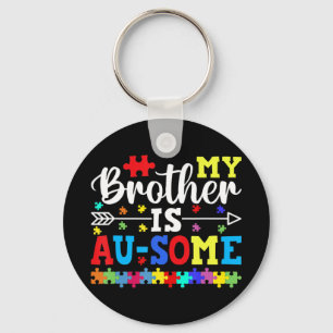 Dit ontwerp voor autisme is geweldige voor trots sleutelhanger