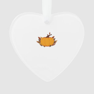Dit oogstpompoen T-shirt is perfect voor de herfst Ornament