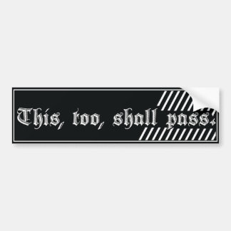 Dit ook zal voorbijgaan bumpersticker herstel AA/N