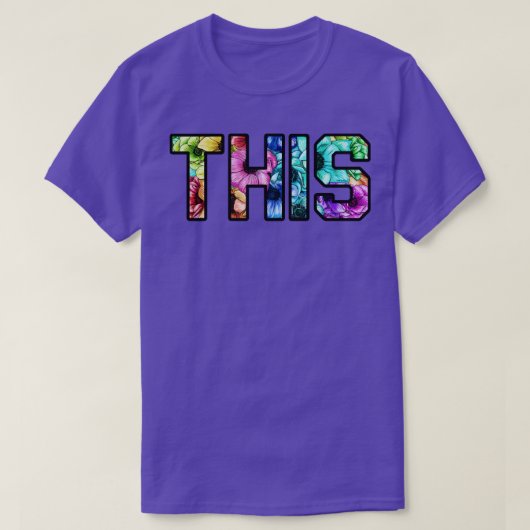 Dit op een t-shirt (Design voorkant)