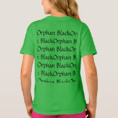 Dit organisme—intellectuele eigendom Orphan Black T-shirt (Achterkant)