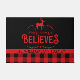 Dit Parlement gelooft de naam van de rendierfamili Deurmat