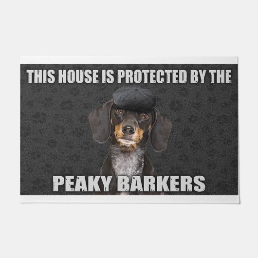 Dit Parlement wordt beschermd door de piek-barkers Deurmat (Voorkant)