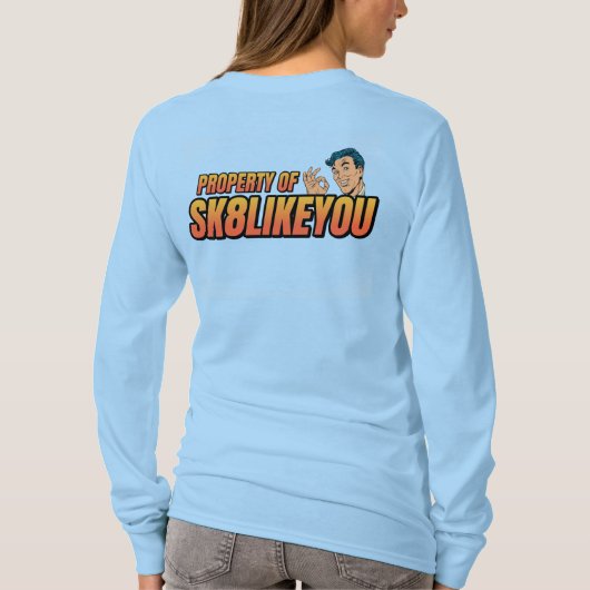 Dit Pet & deze Schaatsen Shirt (Achterkant)