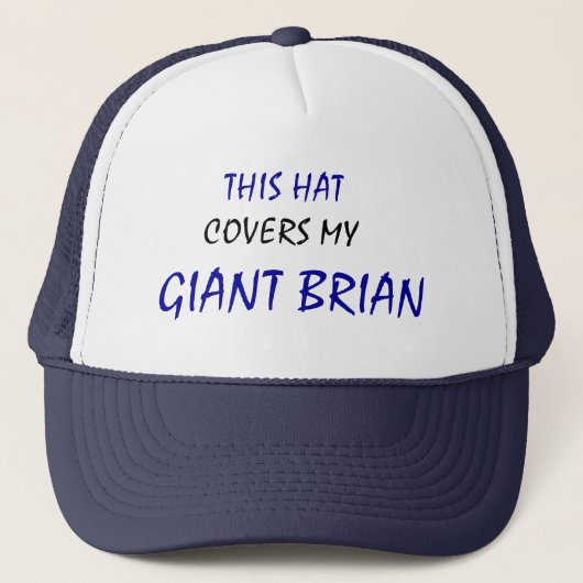 Dit Pet Hoesje mijn GASTE BRIAN Trucker Hat (Voorkant)