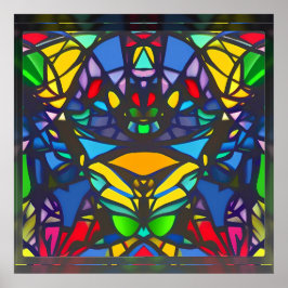 Dit portret kan ondersteboven staan poster