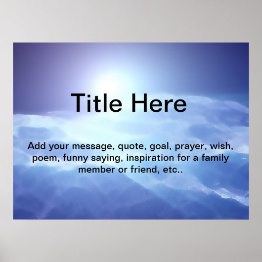 Dit Poster aanpassen (Voorkant)