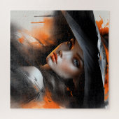 Dit prachtige gezicht is absoluut fantastisch! De Legpuzzel (Horizontaal)