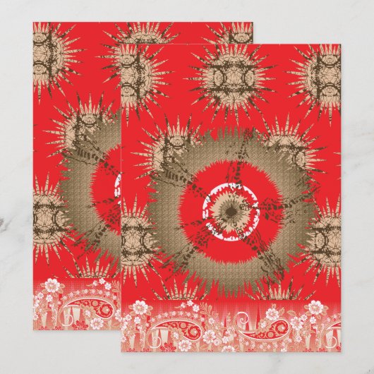 Dit prachtige ontwerp vliegt uit de schappen kaart (Voorkant / Achterkant)