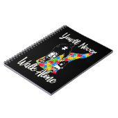 Dit prachtige ontwerp voor een vader en dochter gr notitieboek (Linkerzijde)