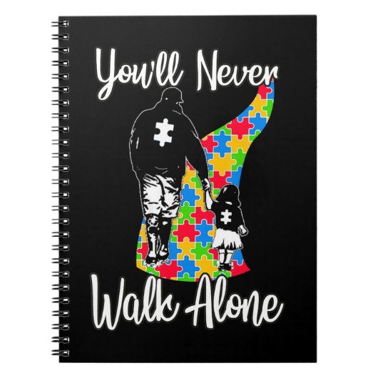 Dit prachtige ontwerp voor een vader en dochter gr notitieboek (Voorkant)