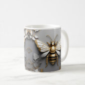 Dit prachtige stukje bijenkunst Coffee Mok (Voorkant rechts)