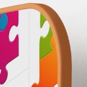 "Dit puzzel" Pickleball Paddle (Links Detail)