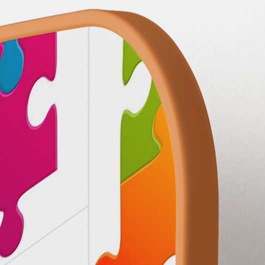 "Dit puzzel" Pickleball Paddle (Links Detail)